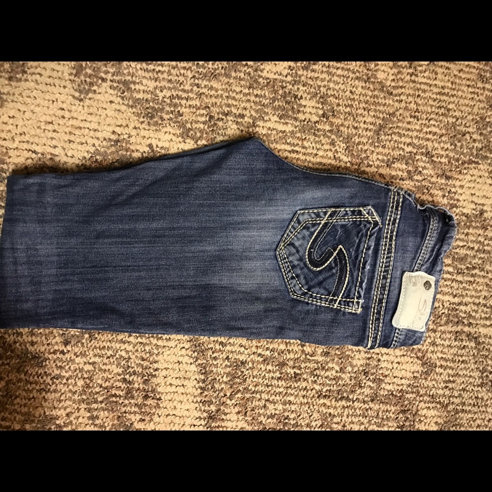 Silver jeans